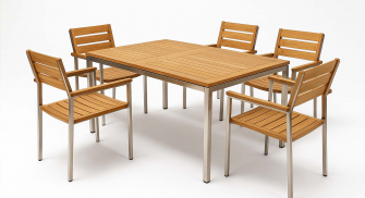 Gartenmobel Aus Edelstahl & Teak