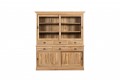 Teakholz Vitrinenschrank 