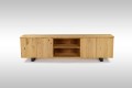 massivholz, tv board, tv lowboard, aus zedernholz, montana, anrichte, wohnzimmer, highboard