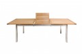 Teakholztisch,Gartentische aus Teak,Edeslstahl Gartentisch,Gartentisch nach Maß,gartenmöbel online kaufen,edelstahl gartenmöbel