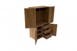 TV Schrank aus Teak Vollholz