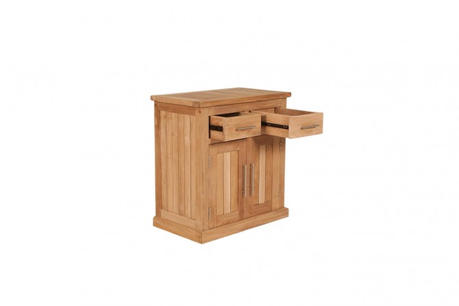 Outdoor Anrichte Auflage box Teakholz